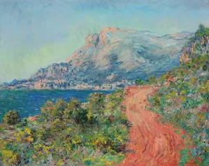 La route rouge pres de Menton by Claude Monet Oil Painting
