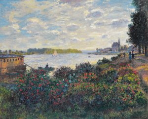 La Seine a Argenteuil by Claude Monet Oil Painting
