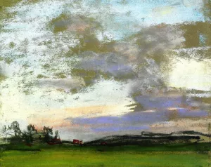 Landascape by Claude Monet - Oil Painting Reproduction