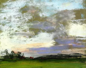 Landascape by Claude Monet Oil Painting