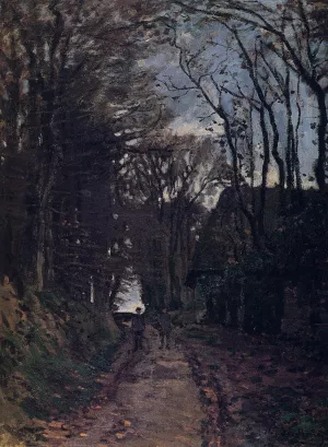 Lane in Normandy by Claude Monet Oil Painting