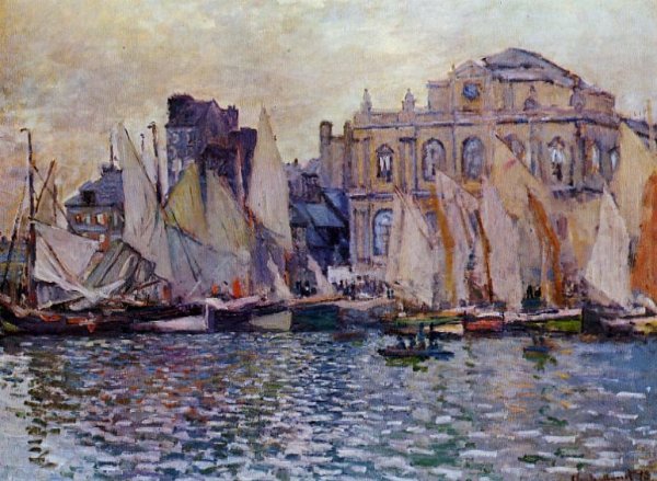 Main Product Photo of Le Havre Museum Painting by Claude Monet