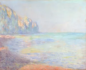 Le Matin, temps brumeux, Pourville by Claude Monet Oil Painting