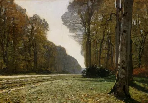 Le Pave de Chailly by Claude Monet - Oil Painting Reproduction