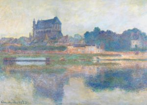 L'eglise De Vernon, Temps Gris by Claude Monet Oil Painting