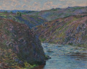 Les ravins de la Creuse by Claude Monet Oil Painting