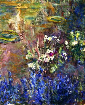 Lilies by Claude Monet - Oil Painting Reproduction