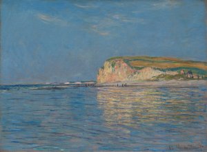 Low Tide at Pourville, near Dieppe, 1882 by Claude Monet Oil Painting