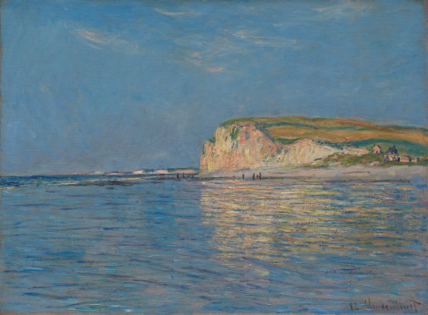Main Product Photo of Low Tide at Pourville, near Dieppe, 1882  Painting by Claude Monet