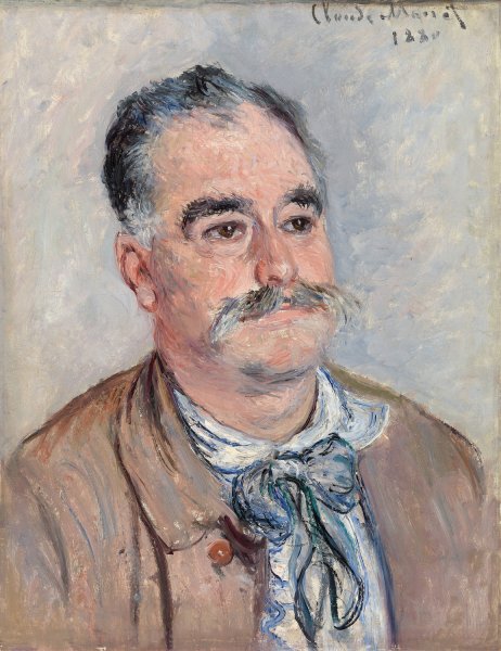 Main Product Photo of Monsieur Coqueret  Painting by Claude Monet