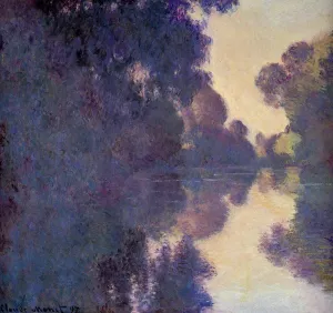 Morning on the Seine, Clear Weather by Claude Monet Oil Painting