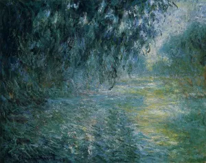 Morning on the Seine in the Rain painting by Claude Monet