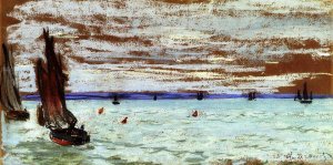 Open Sea by Claude Monet Oil Painting