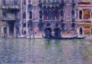Palazzo da Mula painting by Claude Monet