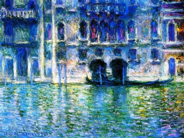 Main Product Photo of Palazzo da Mula Painting by Claude Monet