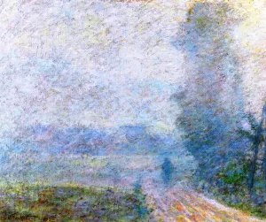 Path in the Fog by Claude Monet - Oil Painting Reproduction