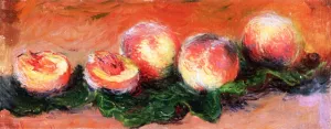 Peaches by Claude Monet - Oil Painting Reproduction