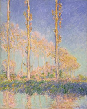 Poplars by Claude Monet Oil Painting