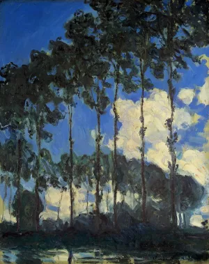 Poplars on the Banks of the Epte by Claude Monet - Oil Painting Reproduction