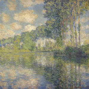 Poplars on the Epte by Claude Monet Oil Painting