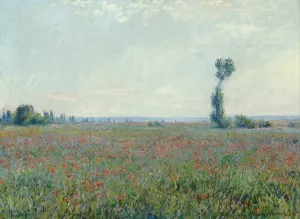 Poppy Field 2 by Claude Monet Oil Painting
