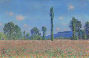Poppy Field by Claude Monet Oil Painting