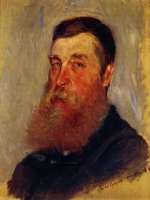 Portrait of an English Painter, Bordighera by Claude Monet Oil Painting