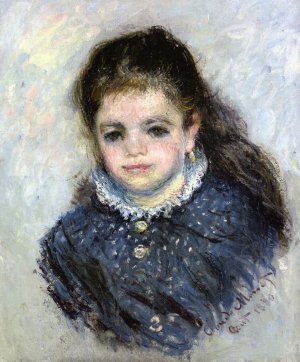 Portrait of Jeanne Serveau Oil painting by Claude Monet
