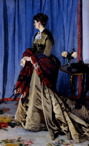 Portrait of Madame Gaudibert Oil painting by Claude Monet