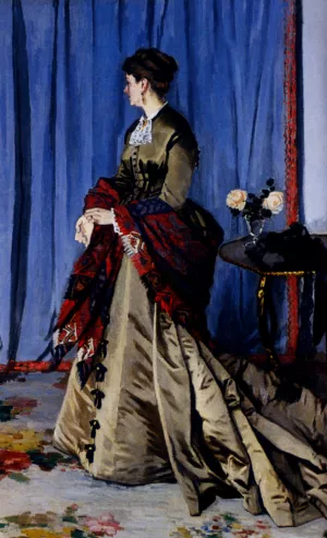 Portrait of Madame Gaudibert by Claude Monet Oil Painting
