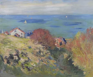 Pourville painting by Claude Monet