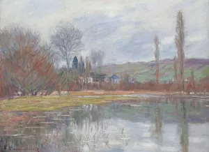 Printemps a Vetheuil by Claude Monet Oil Painting