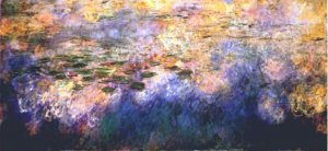 Reflections of Clouds on the Water-Lily Pond II by Claude Monet Oil Painting