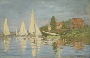 Regattas at Argenteuil by Claude Monet Oil Painting