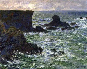 Rocks at Port Coton, the Lion Rock painting by Claude Monet