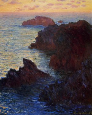 Rocky Point at Port-Goulphar by Claude Monet Oil Painting