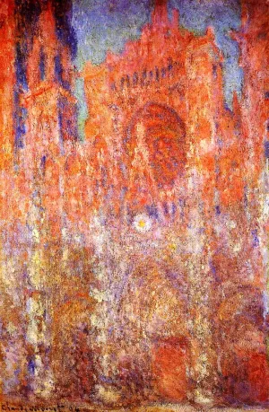 Rouen Cathedral II by Claude Monet Oil Painting