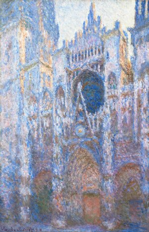Rouen Cathedral, West Facade by Claude Monet Oil Painting