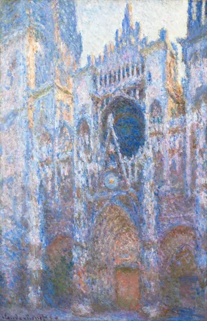 Rouen Cathedral, West Facade by Claude Monet Oil Painting