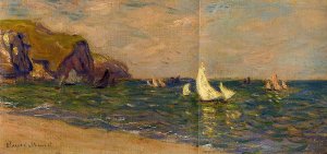 Sailboats at Sea, Pourville