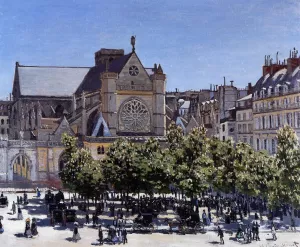 Saint-Germain-l'Auxerrois by Claude Monet Oil Painting
