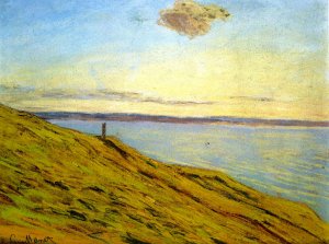 Sainte-Adresse, View Across the Estuary by Claude Monet Oil Painting