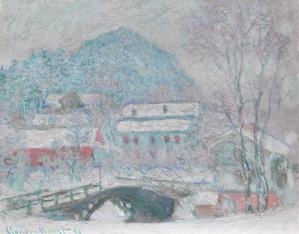 Main Product Photo of Sandvika, Norway  Painting by Claude Monet