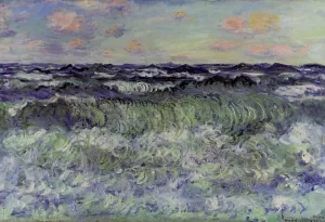 Sea Study by Claude Monet - Oil Painting Reproduction