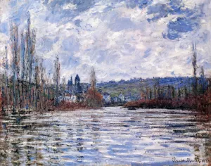 Seine in Flood at Vetheuil by Claude Monet Oil Painting