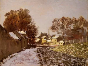 Snow at Argenteuil by Claude Monet - Oil Painting Reproduction