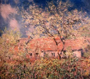 Springtime At Giverny by Claude Monet - Oil Painting Reproduction