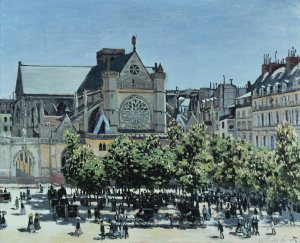 St. Germain l'Auxerrois by Claude Monet Oil Painting