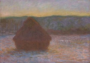Stack of Wheat by Claude Monet Oil Painting