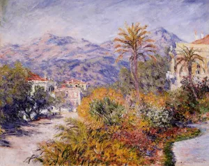 Strada Romada in Bordighera by Claude Monet - Oil Painting Reproduction